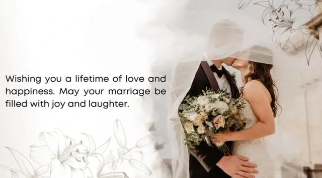 Mẫu lời chúc đám cưới bằng tiếng anh chân thành dành cho bạn thân