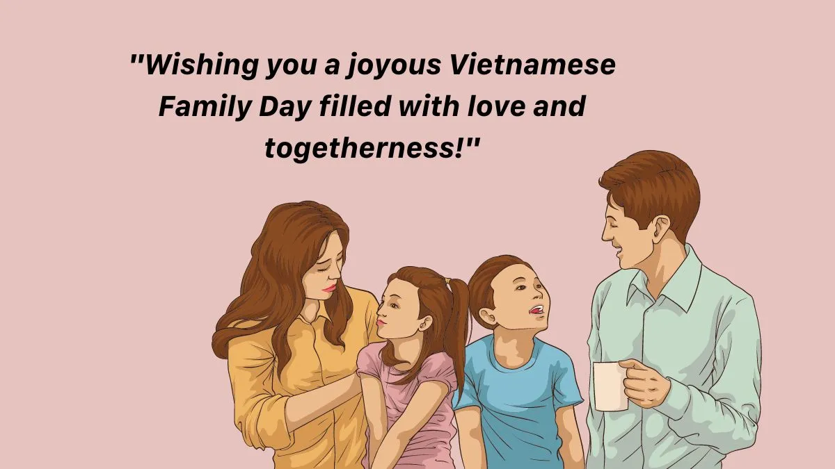 Lời chúc ngày gia đình Việt Nam bằng tiếng Anh