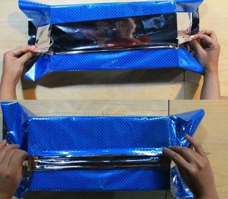 Kỹ thuật xếp nếp giấy chuẩn chuyên gia