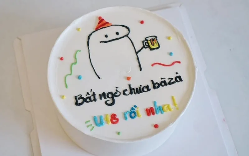Mẫu bánh kem 8/3 đẹp, dễ thương trang trí đơn giản