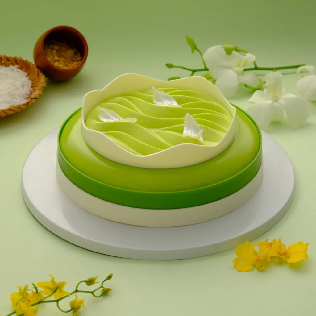 Bánh kỷ niệm ngày cưới Entremet Cốm