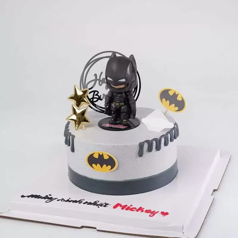 Mẫu Bánh Sinh Nhật Batman