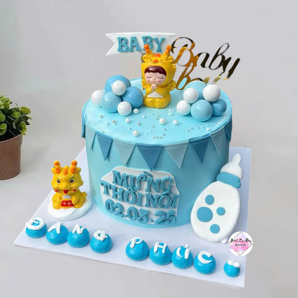 Mẫu bánh sinh nhật tuổi Thìn uy nghi