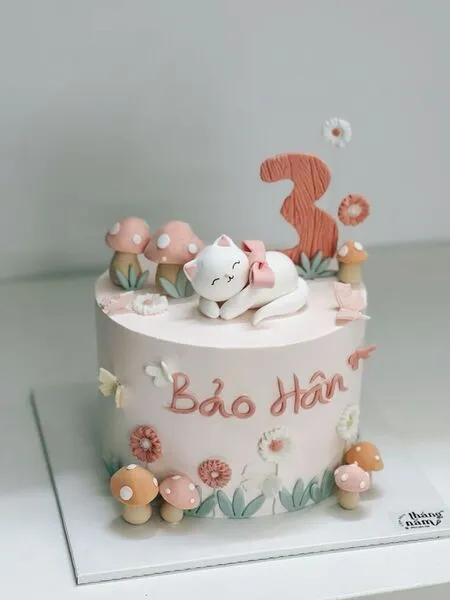 Mẫu bánh sinh nhật bé gái nàng tiên cá