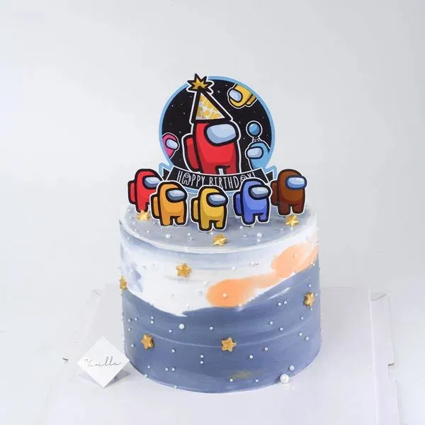 Mẫu bánh sinh nhật chủ đề biển cả và tàu hải tặc