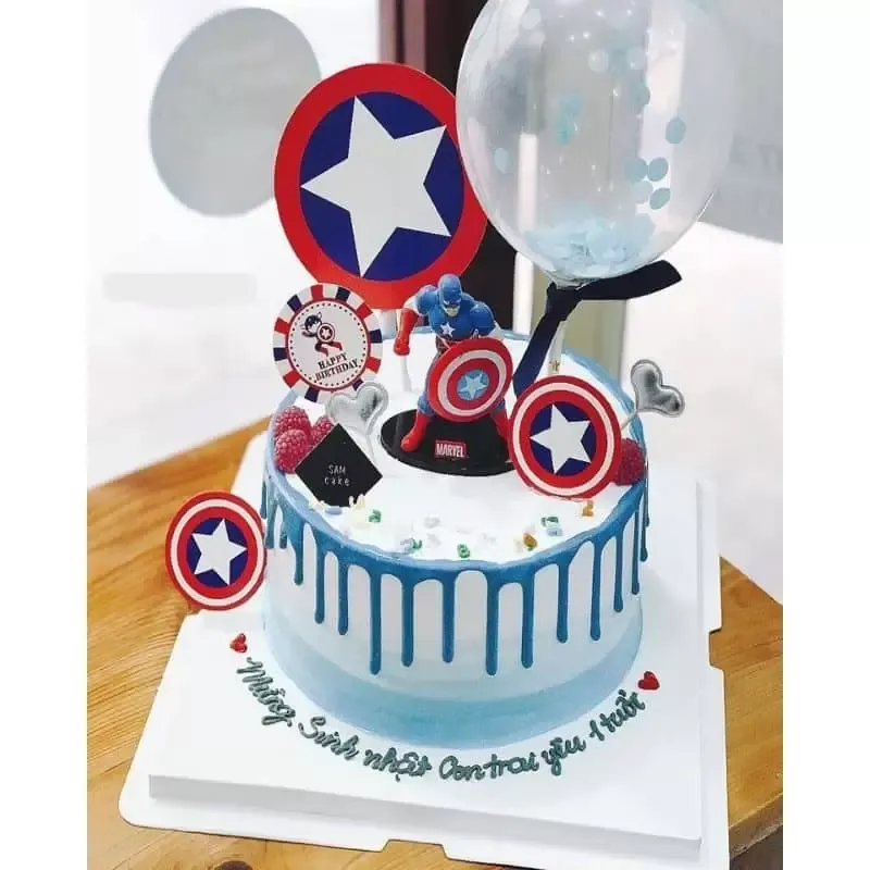 Mẫu Bánh Sinh Nhật Siêu Ngầu Tặng Bé Yêu