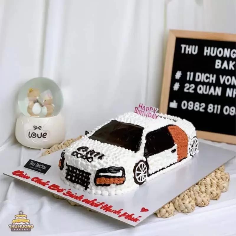 Mẫu Bánh Tạo Hình Xe Audi