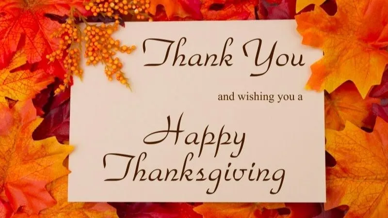 Thanh âm Lễ Tạ Ơn là dịp lý tưởng để gửi gắm những lời chúc ý nghĩa tới bạn bè và gia đình thân yêu. (Ảnh: Sưu tầm internet)