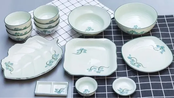 Bộ bát đĩa cao cấp quà tết cho sếp nữ 2026