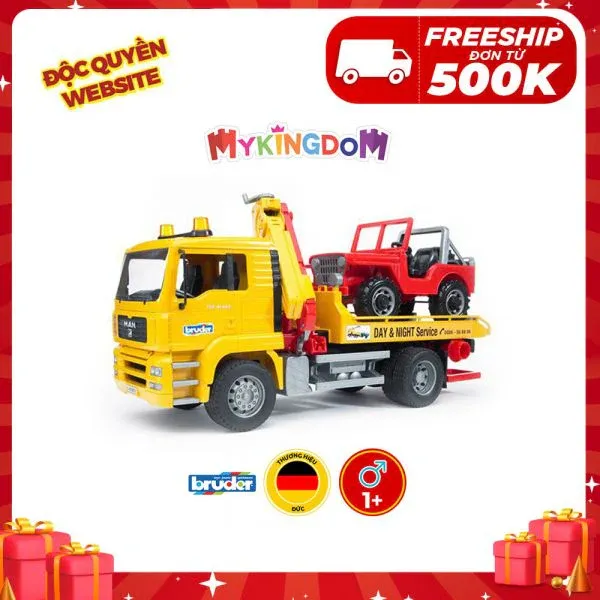 Mô hình xe cứu hộ MAN T tỷ lệ 1:16 tinh xảo