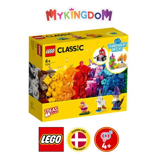 Hộp LEGO Classic sáng tạo 500 chi tiết đa sắc màu