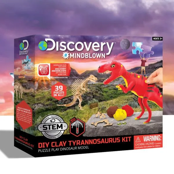 Bộ đồ chơi khảo cổ hóa thạch khủng long T-Rex STEAM