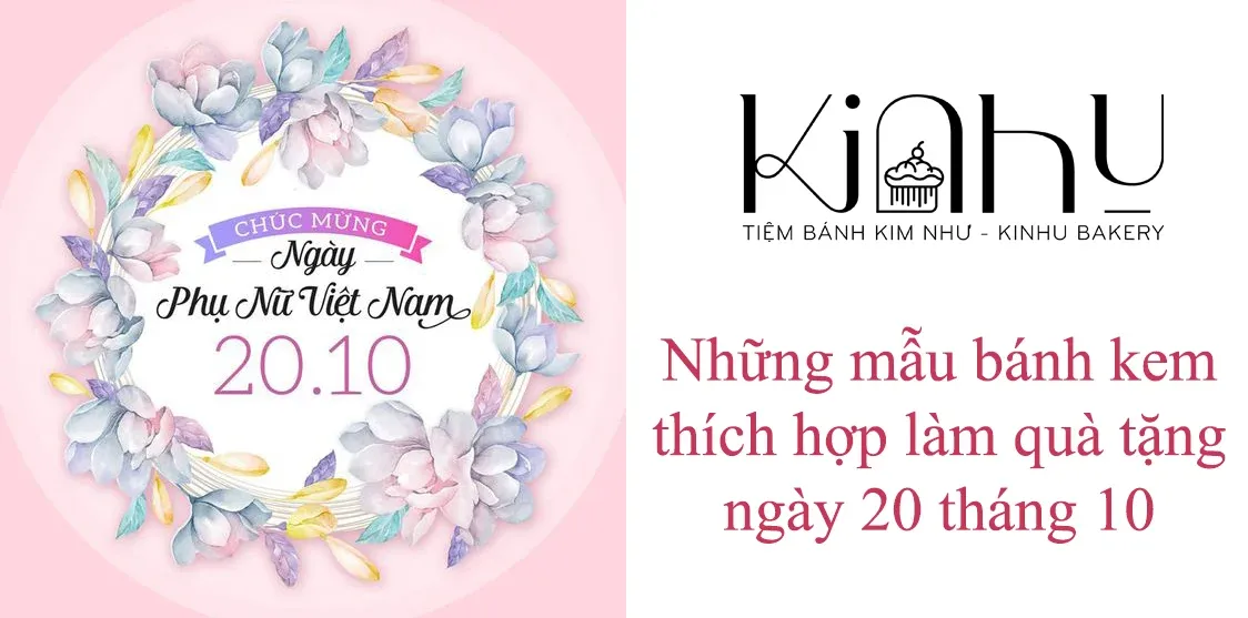 Quà tặng ý nghĩa ngày phụ nữ Việt Nam bằng bánh kem sang trọng