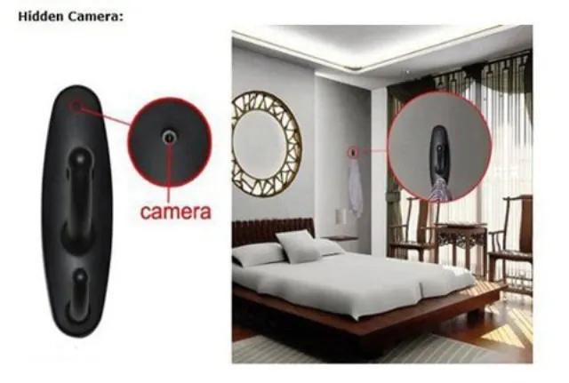 Phát hiện camera quay lén trong phòng nghỉ