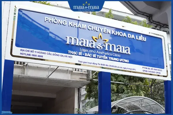 Không gian chuyên nghiệp tại cơ sở da liễu uy tín giúp phái đẹp tự tin hơn