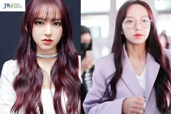 Phụ nữ trán cao rộng