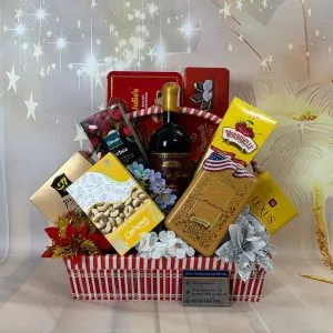 Giỏ quà tết 1 triệu mã số QT2027 sang trọng với cà phê G7 Gold