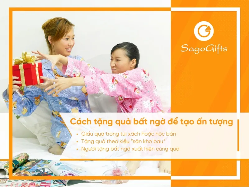 Không gian trao tặng quà sinh nhật ấm cúng tạo dấu ấn khó quên