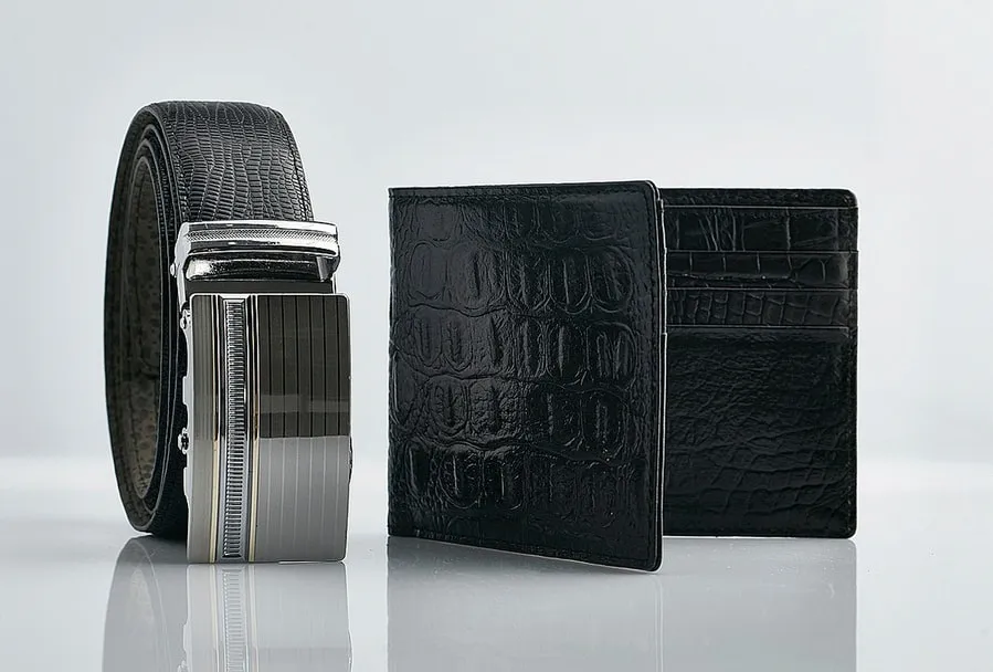 Thắt lưng ví da món quà sinh nhật tặng ba