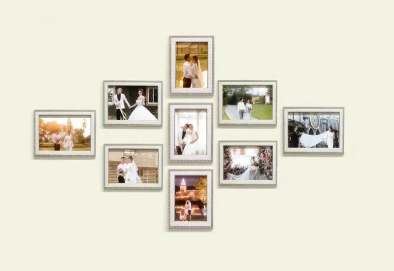 Khung ảnh kỷ niệm lưu giữ khoảnh khắc quà sinh nhật nhỏ xinh