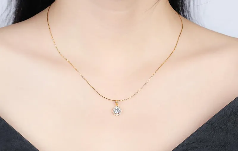 Mặt dây chuyền bạc tinh xảo quà sinh nhật nhỏ xinh