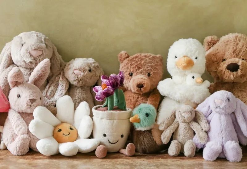 Gấu bông mềm mại quà sinh nhật nhỏ xinh đáng yêu