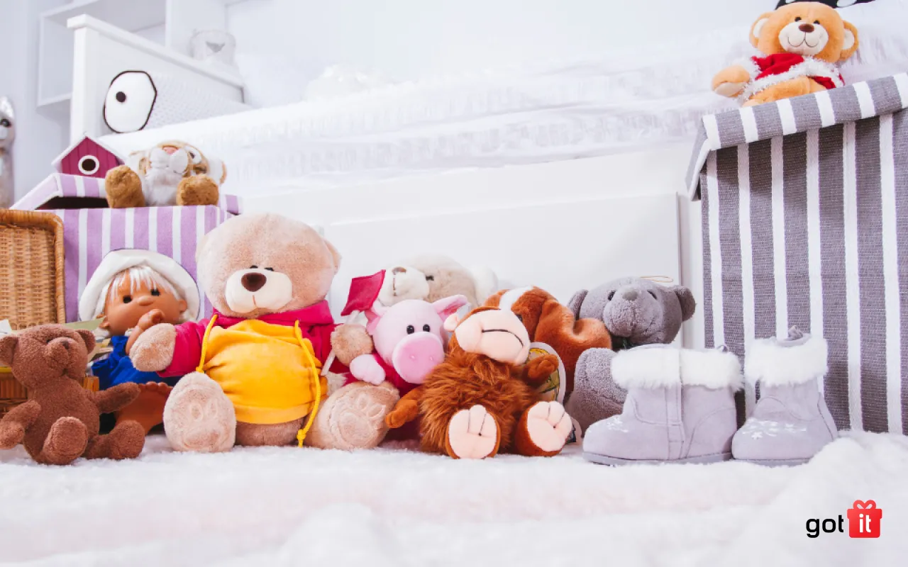 Quà sinh nhật thú nhồi bông đáng yêu