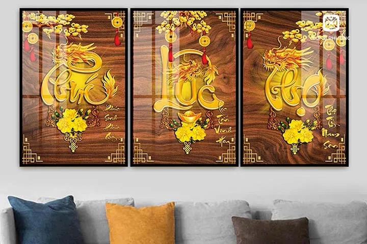 Tranh treo tường ý nghĩa tặng sinh nhật ông bà