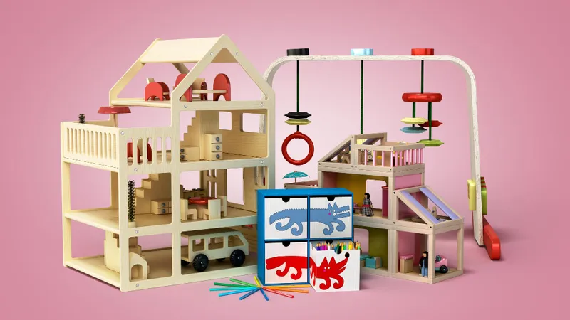 Đồ chơi ngôi nhà vui học cho bé gái