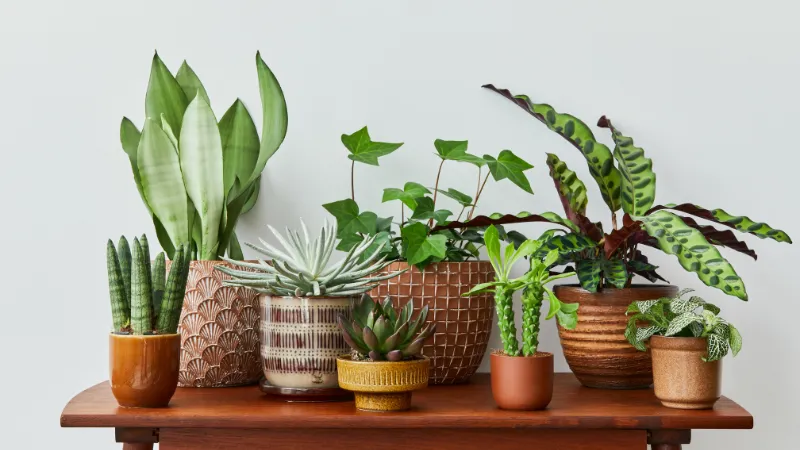 Chậu cây cảnh xanh mát mang ý nghĩa may mắn, là quà sinh nhật cho bố yêu thiên nhiên