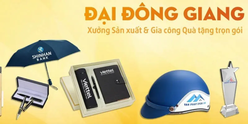 Đại Đông Giang cung cấp quà tặng doanh nghiệp với chất lượng cao