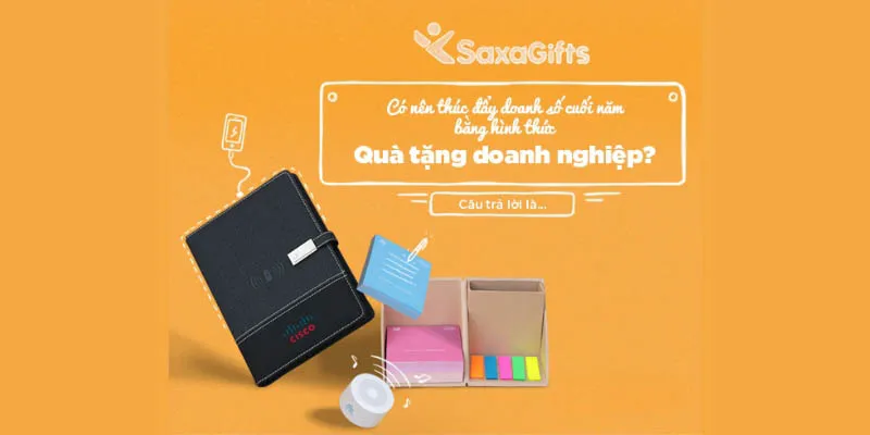 Saxa (Saxagifts) mang đến những món quà độc đáo và tiết kiệm chi phí