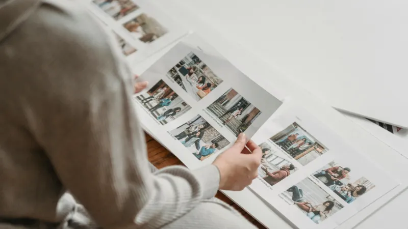 Album hình tự tay làm