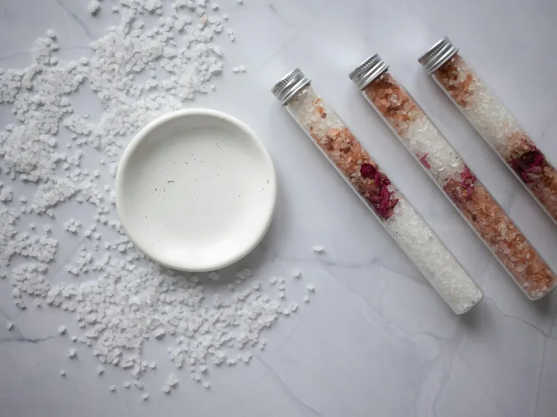 Lọ thủy tinh handmade chứa sao giấy và đèn dây mini