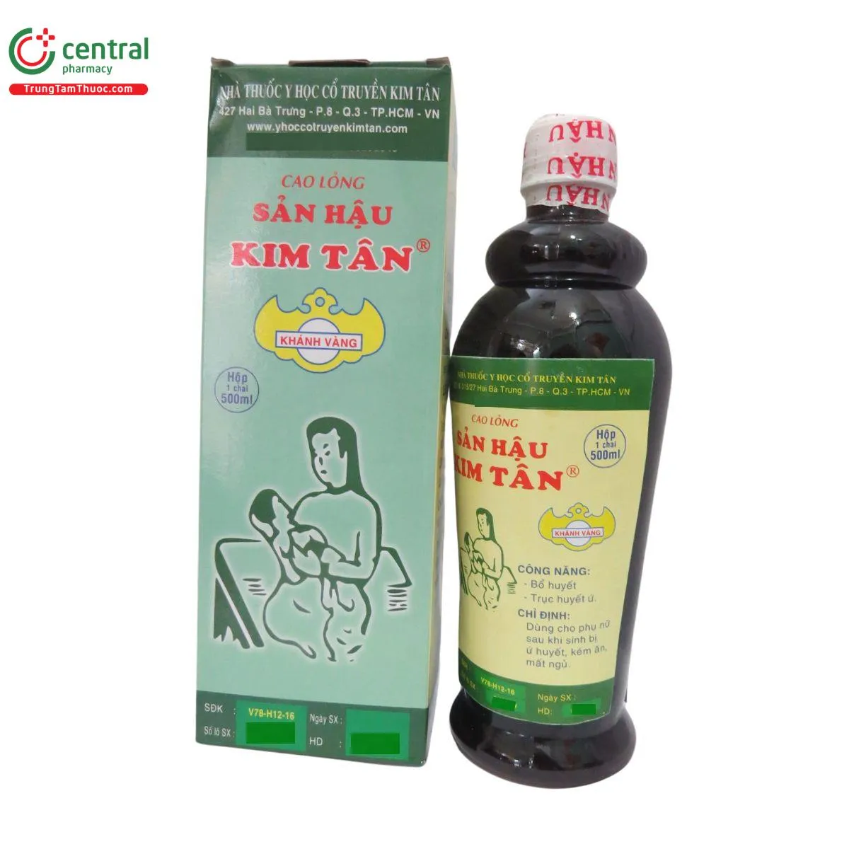 Thành phần và công dụng ghi trên nhãn sản phẩm