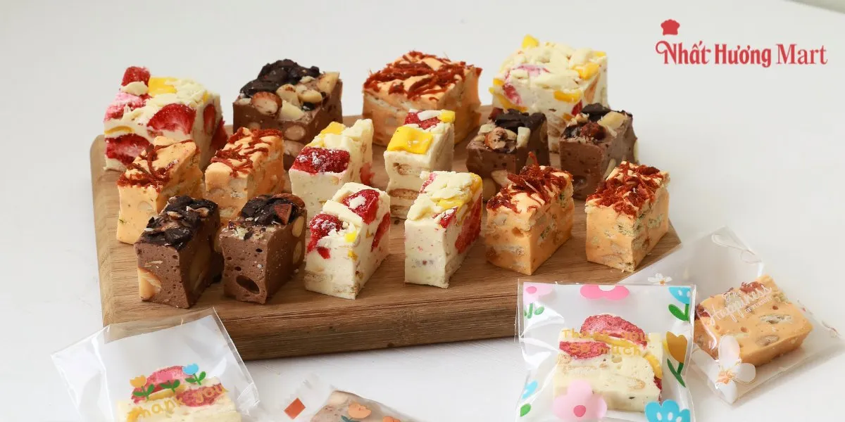 Kế hoạch trưng bày bánh hiệu quả