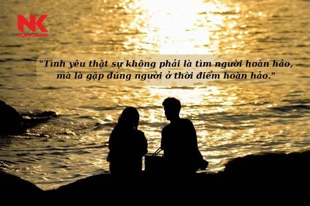 stt ngan ve tinh yeu khi gap dung nguoi dung thoi diem