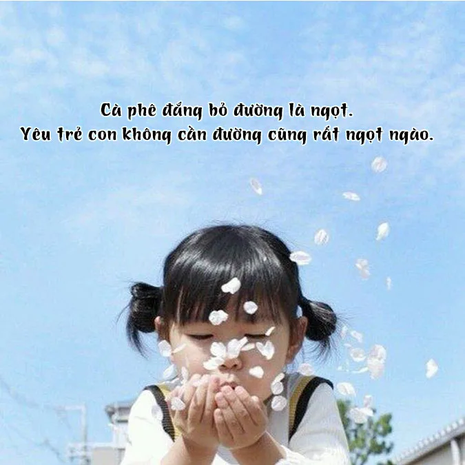 stt về trẻ con đáng yêu với khoảnh khắc em bé đáng yêu