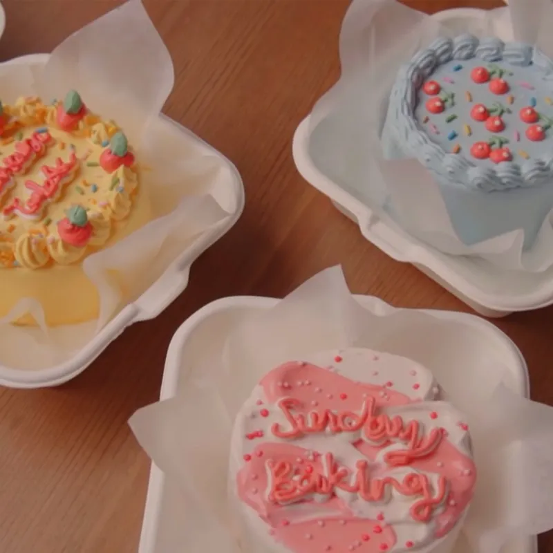 Bánh kem mini phô mai hoàn thành