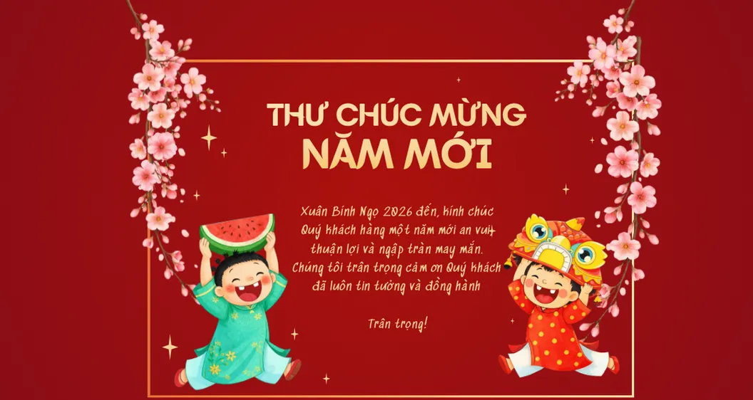 Mẫu thiệp chúc mừng năm mới 10