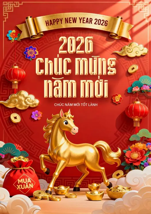 Mẫu thiệp chúc mừng năm mới 12