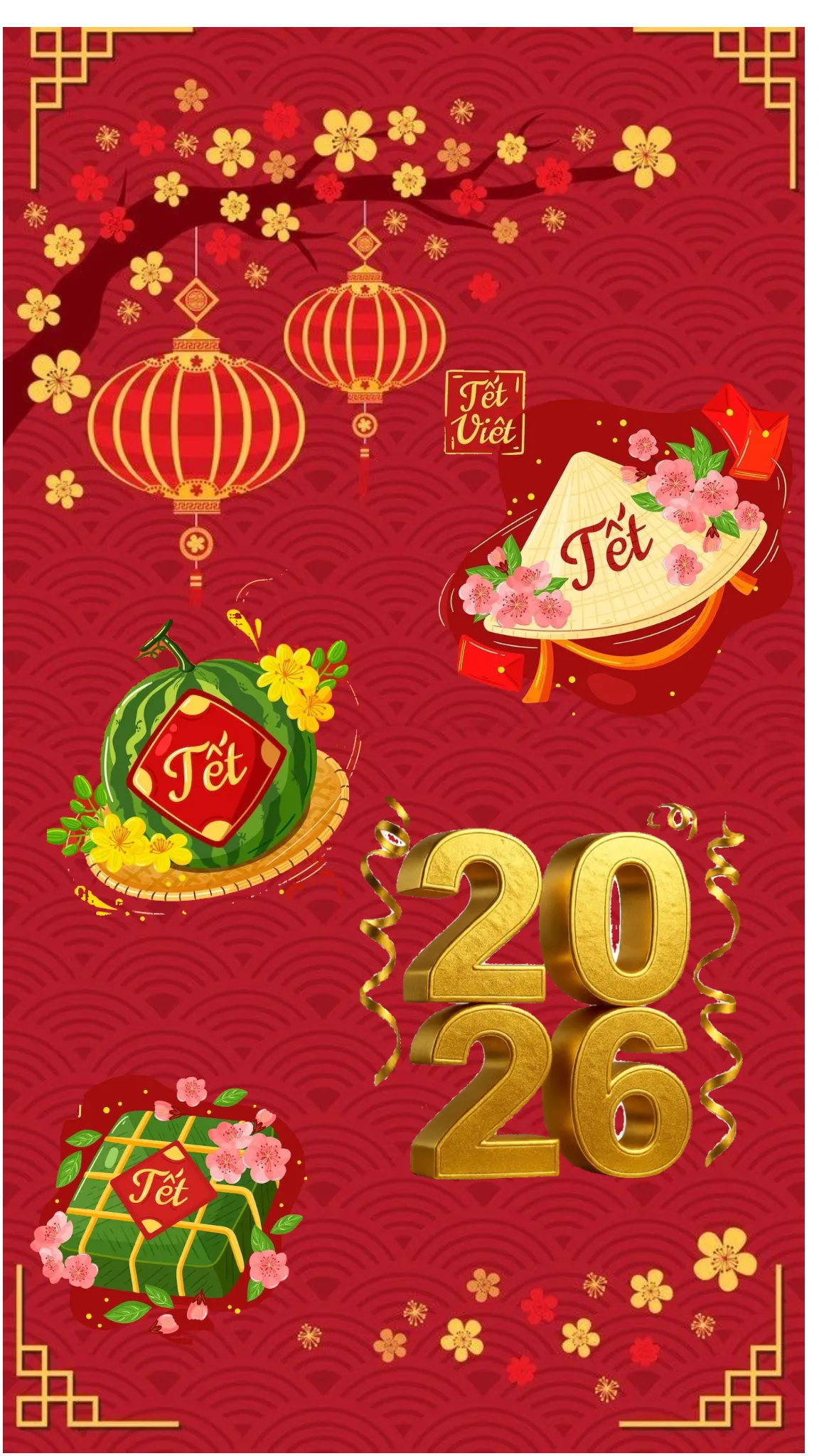 Mẫu thiệp chúc mừng năm mới 23