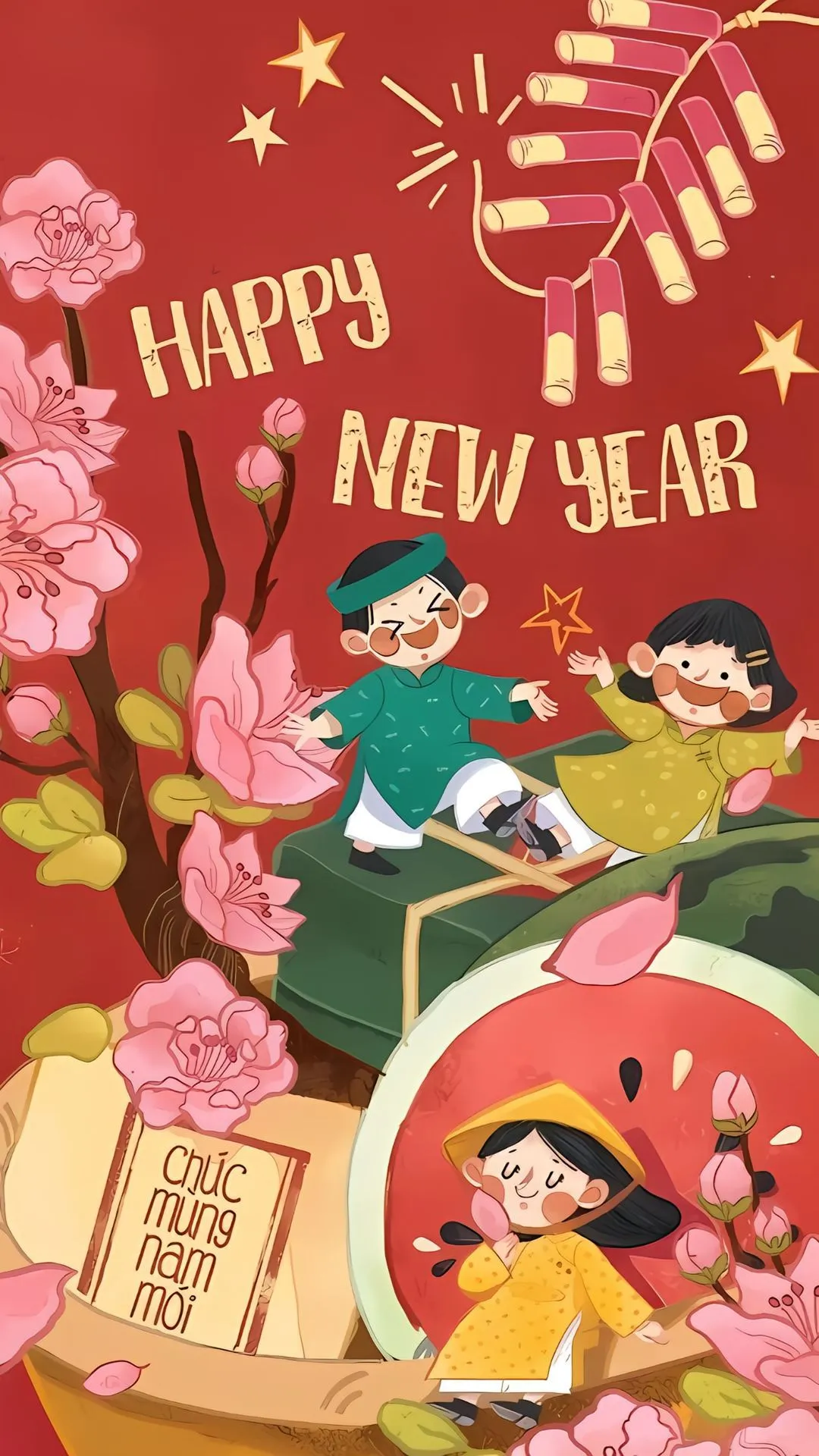 Mẫu thiệp chúc mừng năm mới 24