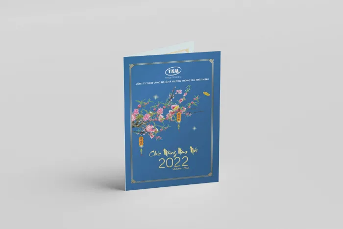 Mẫu thiệp chúc Tết cho doanh nghiệp ngành xây dựng và kiến trúc