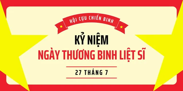 Mẫu thiệp cảm ơn ngày Thương binh liệt sĩ