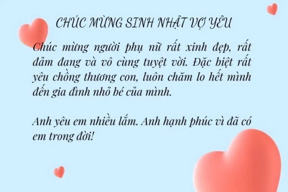 Mẫu thiệp chứa đựng những tâm tình nhỏ nhẹ và chân thành nhất