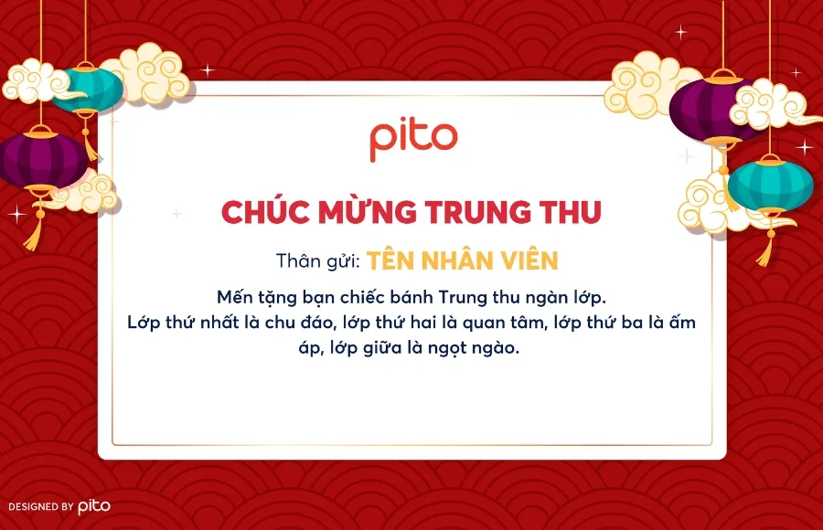Thiệp Trung thu tặng nhân viên 2