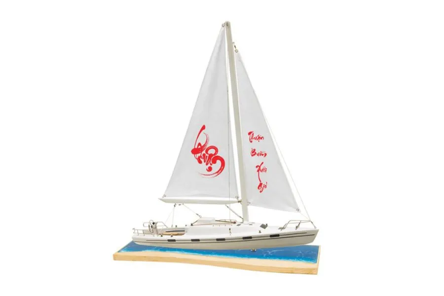 Thuyền buồm phong thủy - biểu tượng suôn sẻ, thịnh vượng cho đường công danh sự nghiệp