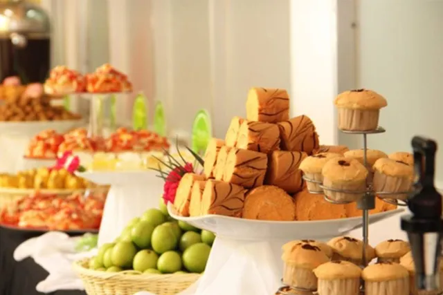 Khay bánh Teabreak đa dạng mẫu mã cho sự kiện