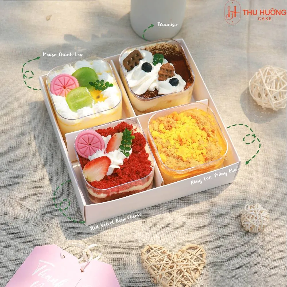 Set bánh sinh nhật mix vị độc đáo